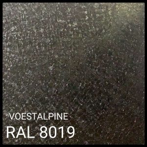 Гладкий листок 0,5 мм VOESTALPINE Mat RAL 8019