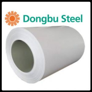 Рулонна сталь "Dongbu Steel" ( Корея) 0,45 мм — гладкий лист із полімерним покриттям RAL 9003